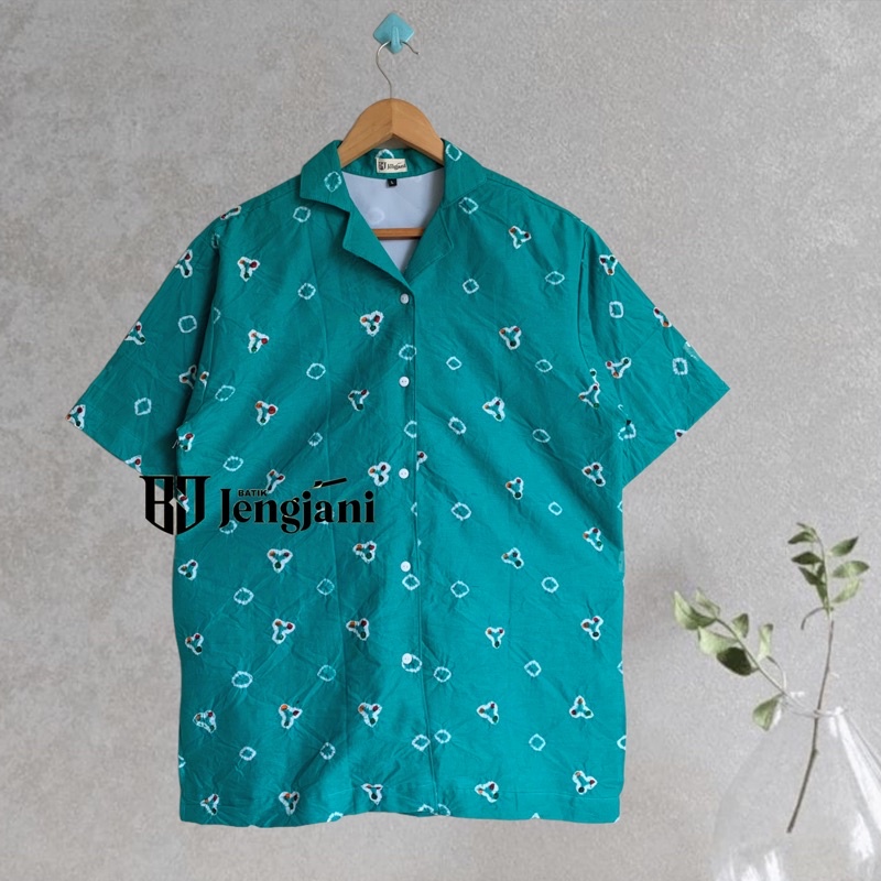 Kemeja Batik Jumputan Handmade | Hem Pria Prabuseno