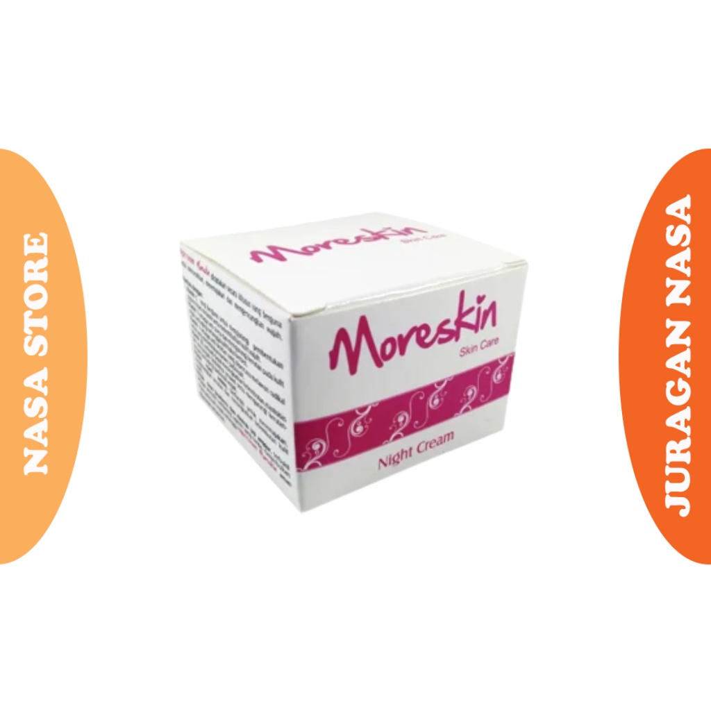 TERLARIS | Moreskin Cream Malam - Moreskin night Cream PEMUTIH WAJAH