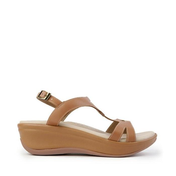 Terlaris Scholl - Sandal Wedges Wanita Original - Maisy