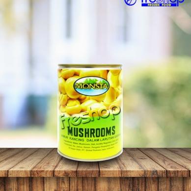 

Kepuasan Belanja Monsta Mushroom 425 gr Jamur Kancing