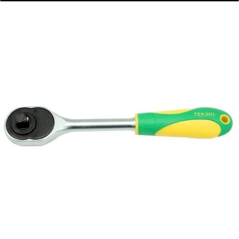 Tekiro Ratchet handle 1/4&quot; x 5,5&quot; gagang karet