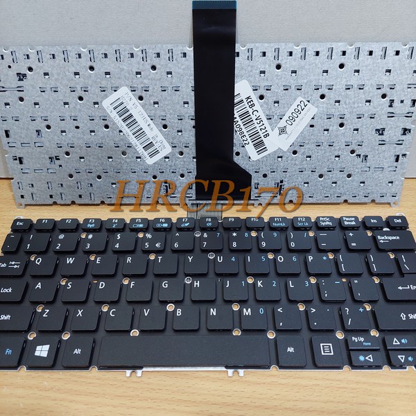 Keyboard Acer Aspire V5-132 V5-132P E3-111 E11-111 E3 E11 Hitam -HRCB