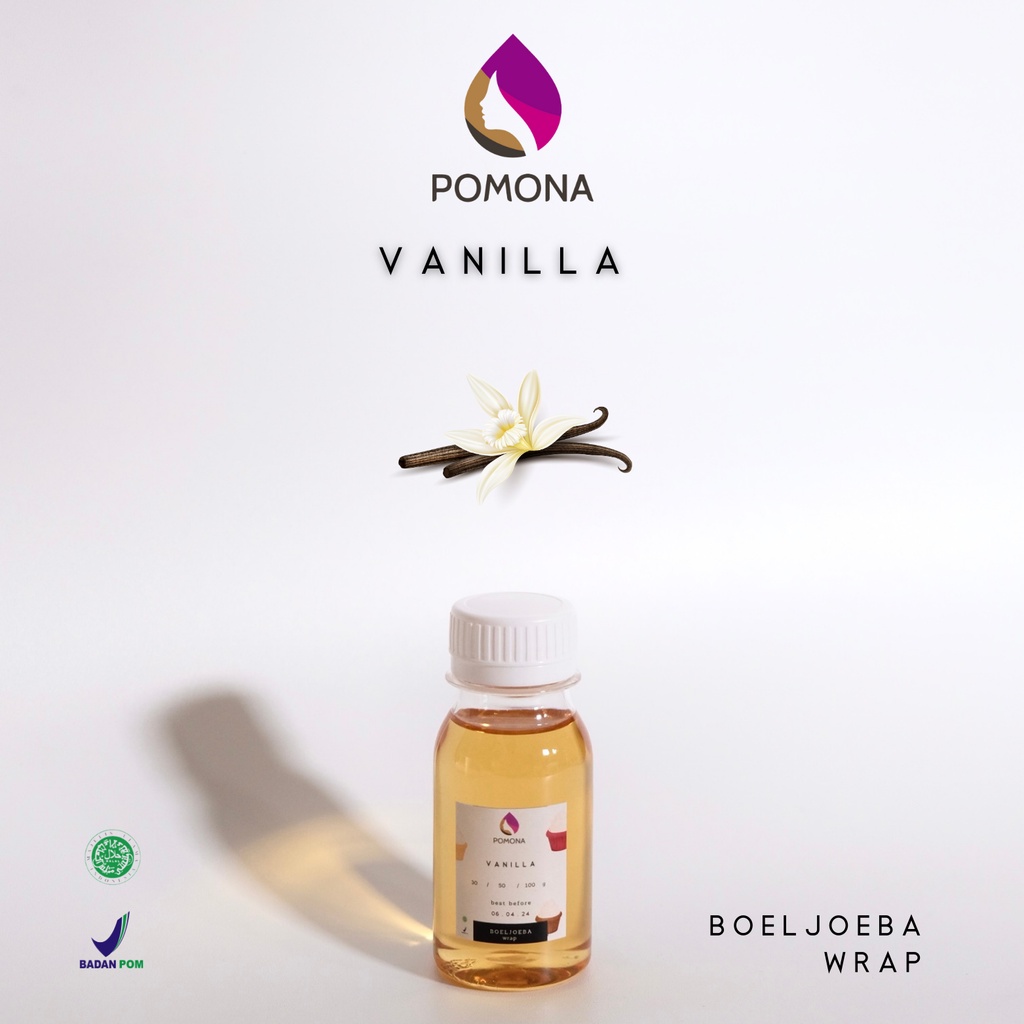 Pomona Vanilla Syrup Repack [30, 50, 100] g