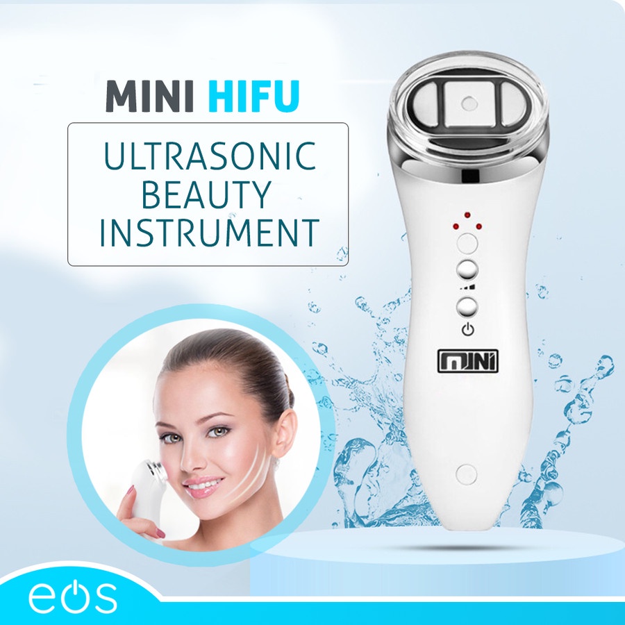 ORIGINAL Mini HIFU RF EMS alat kecantikan muka beauty face