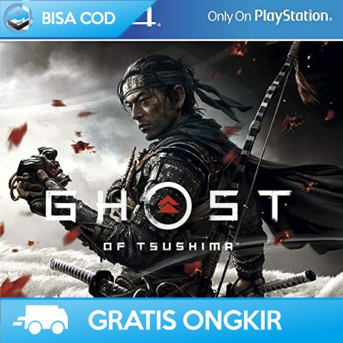 GHOST OF TSUSHIMA STORM ORIGINAL KASET PS4 DIGITAL DIRECTOR CUT CD BD