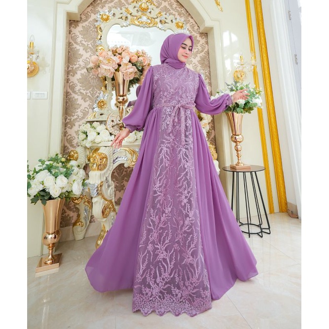 gamis dress astina syari aldisa