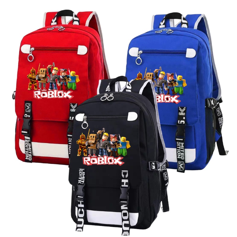 SLV BAGS - Tas Roblox Ransel Anak Laki Laki Perempuan Sekolah SD TK Karakter Gaming Viral Bocil Keki