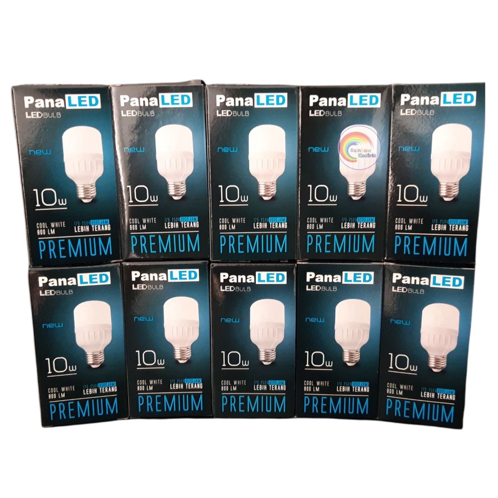 Paket 10 Pcs PANALED Premium Lampu LED Capsule 10 Watt