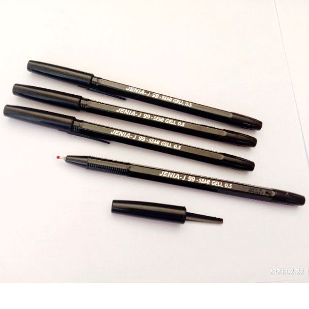 Pulpen semi gell 0.5 jenia-1 pcs