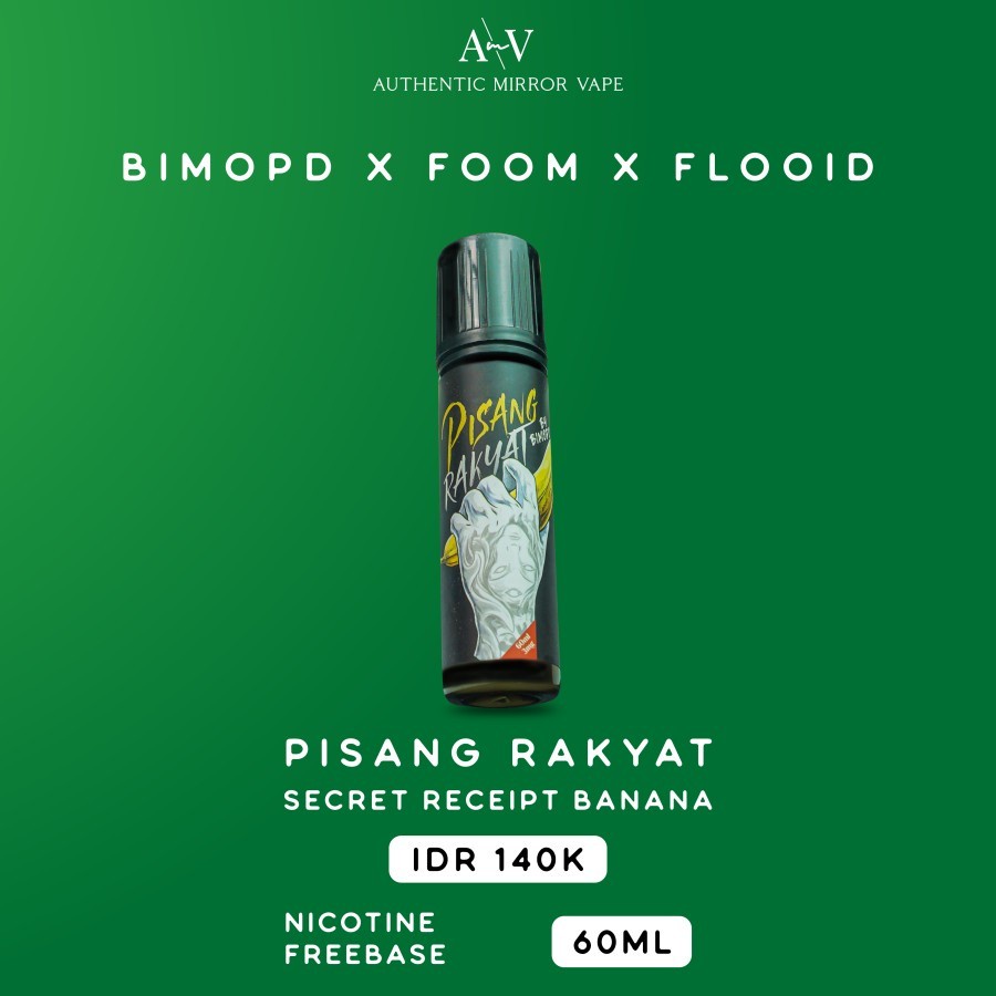 Jual Pisang Rakyat 60ML By Bimopd X Foom X Flooid LF Shopee Indonesia