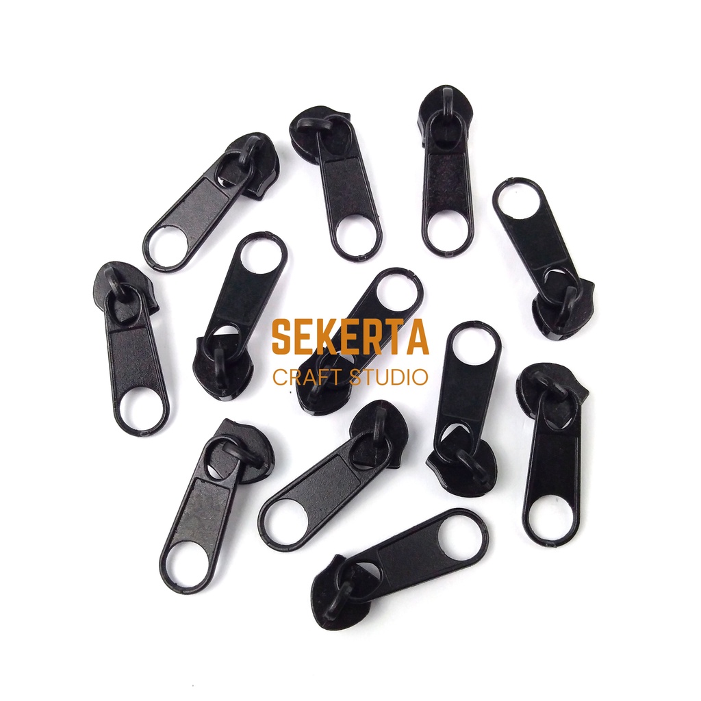 Kepala Resleting No. 5 Polos 100 Pcs