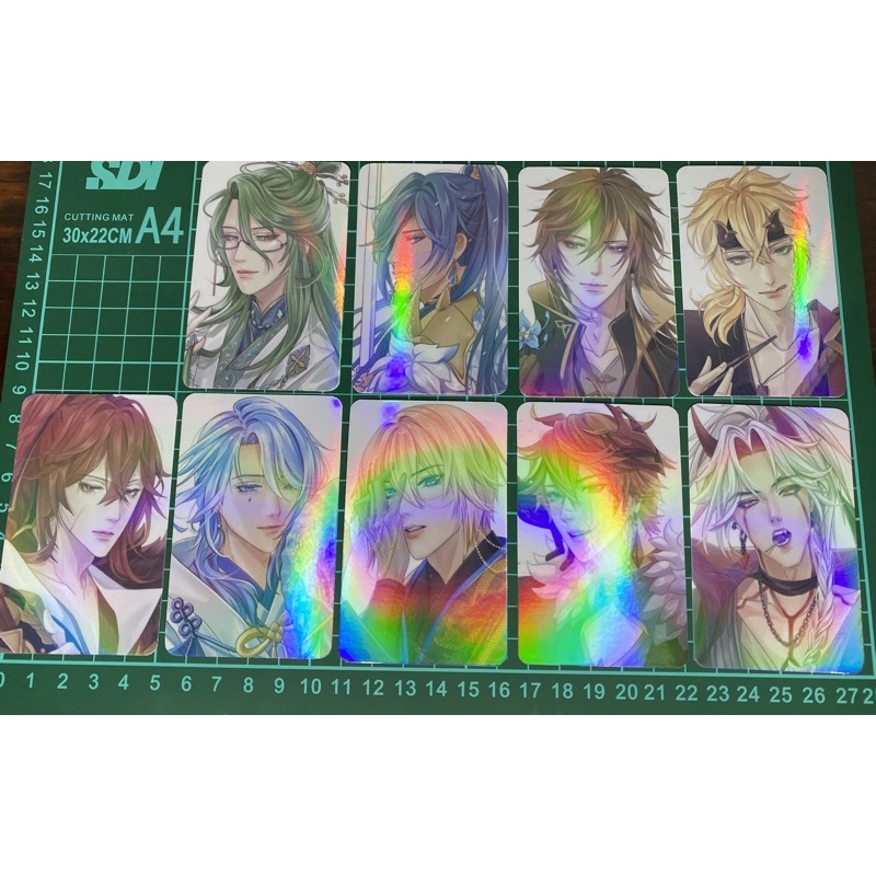 PHOTOCARD GENSHIN IMPACT BAIZHU KAEYA ZHONGLI THOMA DILUC AYATO DAINSLEIF TARTAGLIA CHILDE AJAX ITTO
