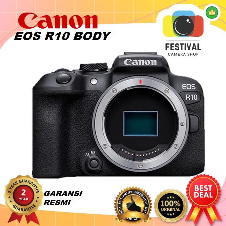 Canon EOS R10 Body Only Mirrorless Camera EOS R 10 GARANSI RESMI