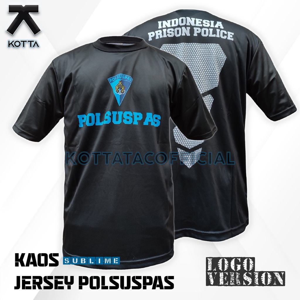 KAOS POLSUSPAS DRYFIT - KAOS POLSUSPAS FULLPRINT - JERSEY POLSUSPAS - KAOS POLSUSPAS HITAM - KAOS JERSEY POLSUSPAS