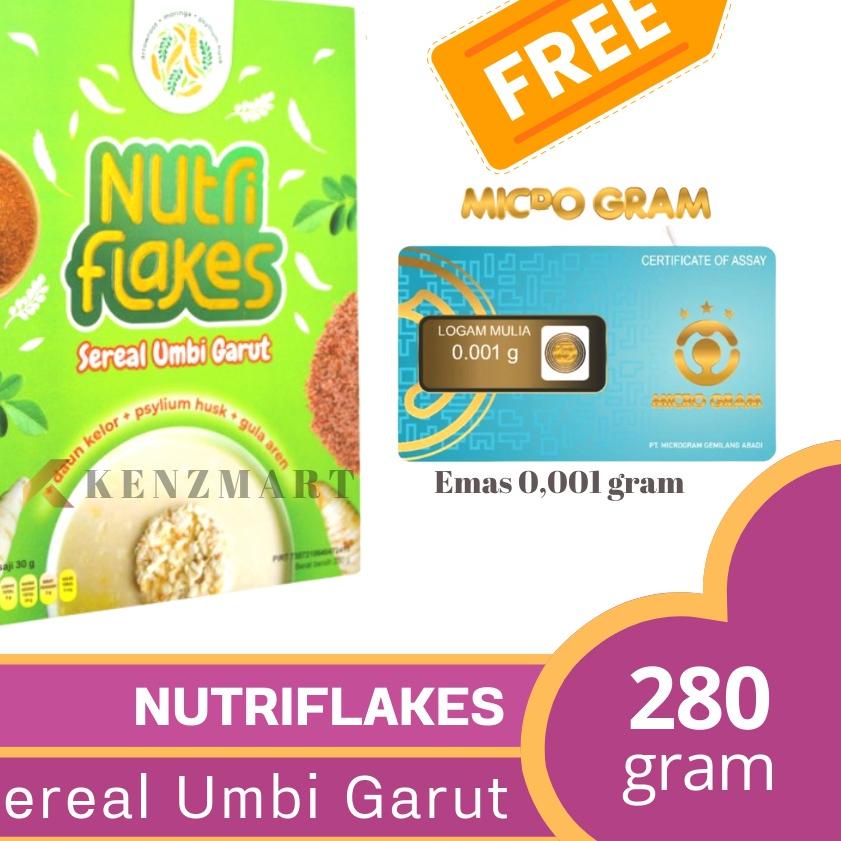 

❀ Nutriflakes Sereal - Cereal Ekstrak Daun Kelor Solusi Atasi Asam Lambung Maag Akut Diet Tingkatkan Antibody Imunitas Tubuh ۞