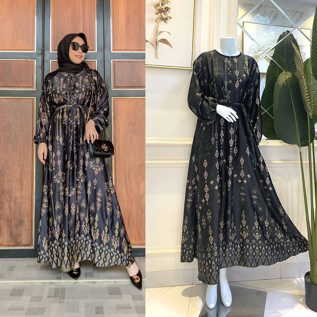 [TERLARIS] Baju Gamis Lebaran Terbaru 2023 Viral // Gamis Motif Terbaru Kumala Store