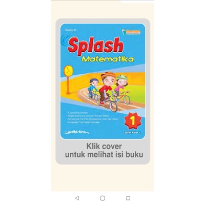 Buku Splash Matematika Kelas 1, 2, 4, 5