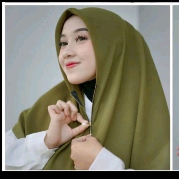 elzata hijab hijab segi empat SEGIEMPAT HIJAB BELLA SQUARE RESLETINGJAHIT JILBAB SEGI EMPAT ZIPPER -