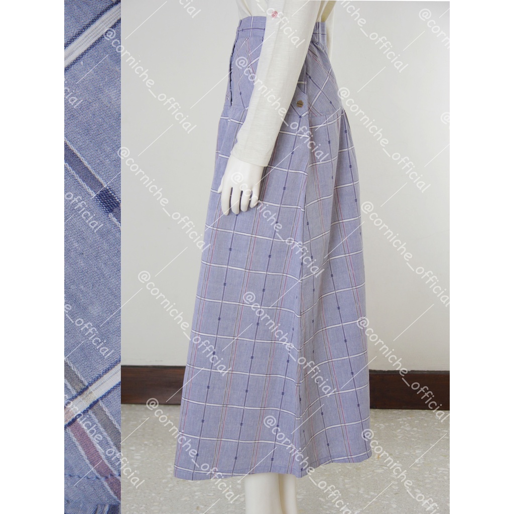 Corniche Merita Skirt Blue - TH52340