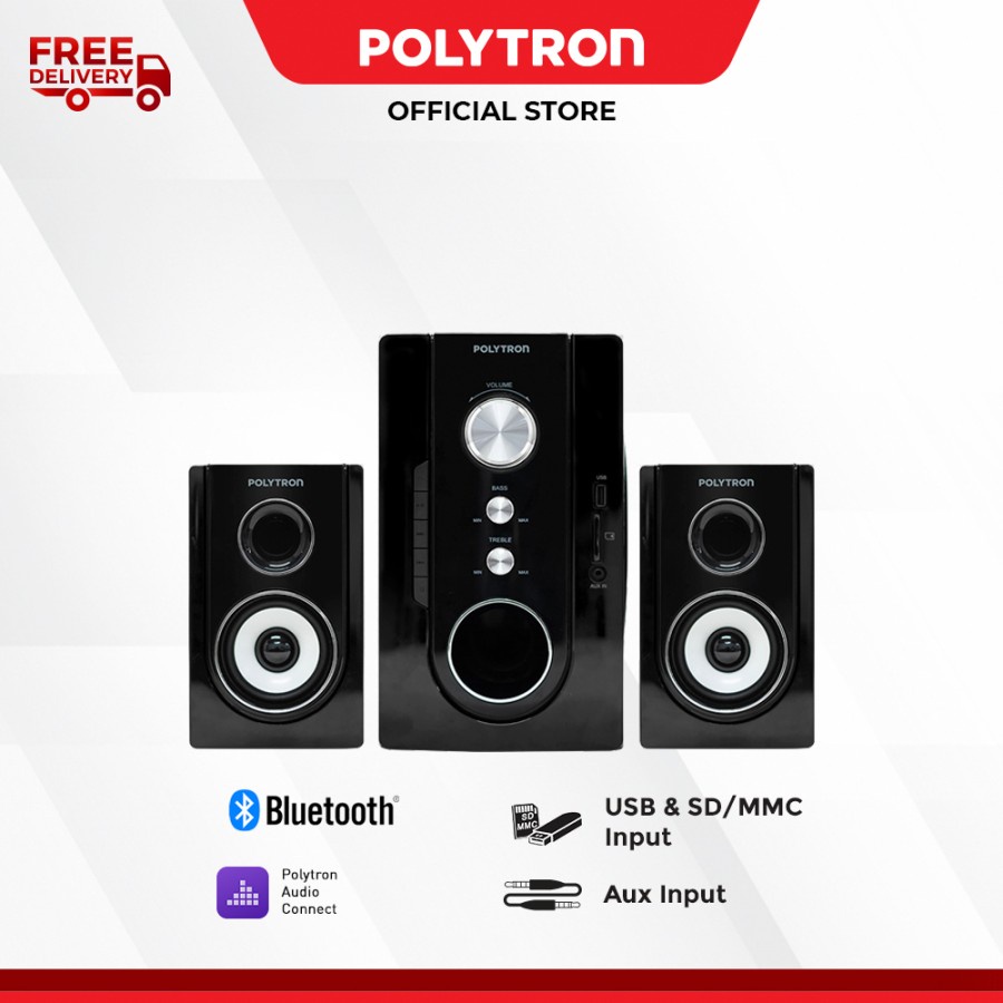 POLYTRON Multimedia Speaker PMA 9320 /B / PMA9320