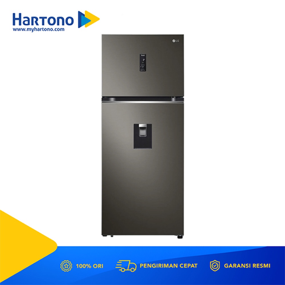 LG Kulkas 2 Pintu Besar Big 2 Door Refrigerator GNF392PXAK