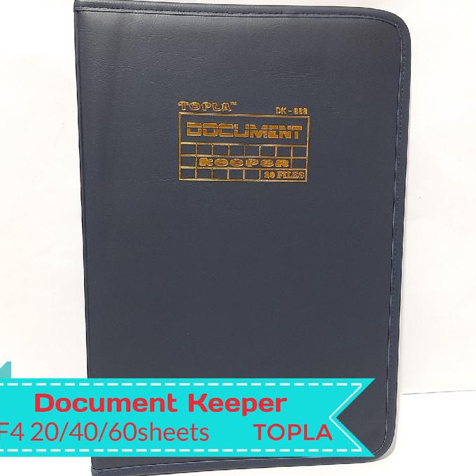 

Terbaru !!! Map Document Keeper F4 (Folio) Topla