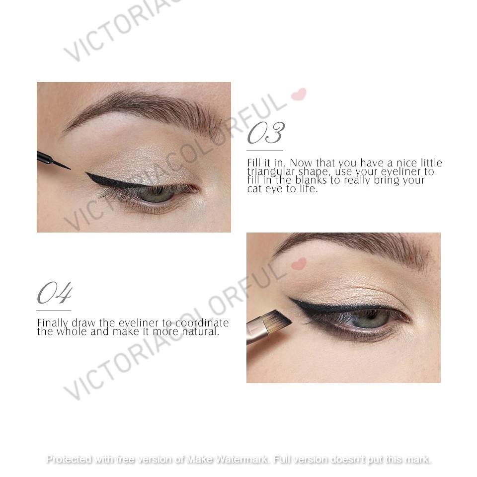 O.TWO.O Liquid Eyeliner Waterproof (A/B)