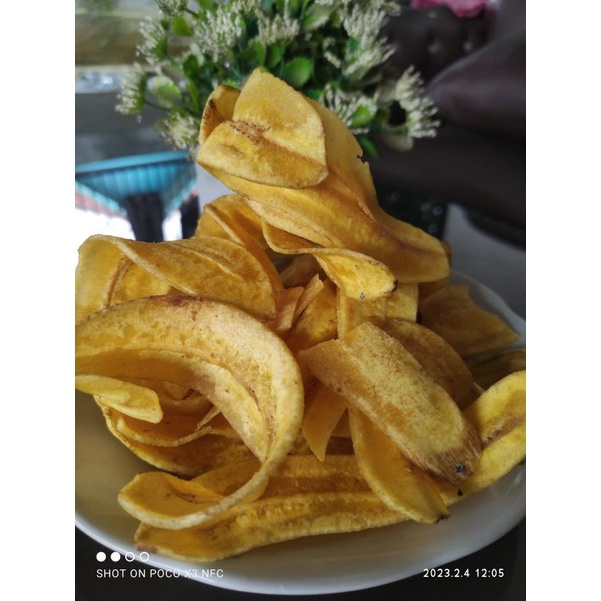 

Kripik Pisang Cemilan Pisang Termurah isi 1kg
