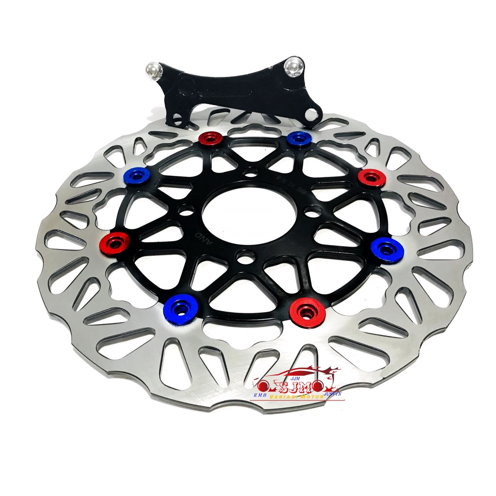 DISC BRAKE 260MM VARIO 150 OLD-BEAT DELUXE-SCOOPY-BEAT-SPACY-GENIO-VARIO 125 F1-VARIO TECHNO 125-VARIO F1-VARIO TECHNO 110-SCOOPY KARBU-SCOOPY F1-BEAT ESP NEW-BEAT DELUXE-BEATSTREET-BEAT ESP F1 CAKRAM DEPAN 260MM COPIAN PSM