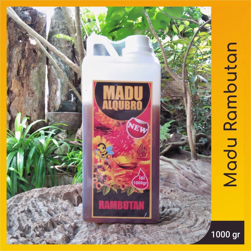 

MADU RAMBUTAN AL QUBRO 1KG - MADU AL QUBRO INDONESIA