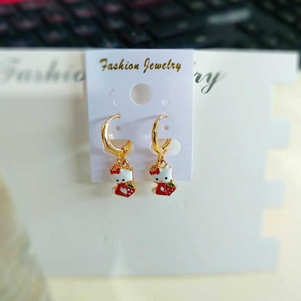 AV422 Grosir Anting Anak Karkter Anting Xuping Hellokitty