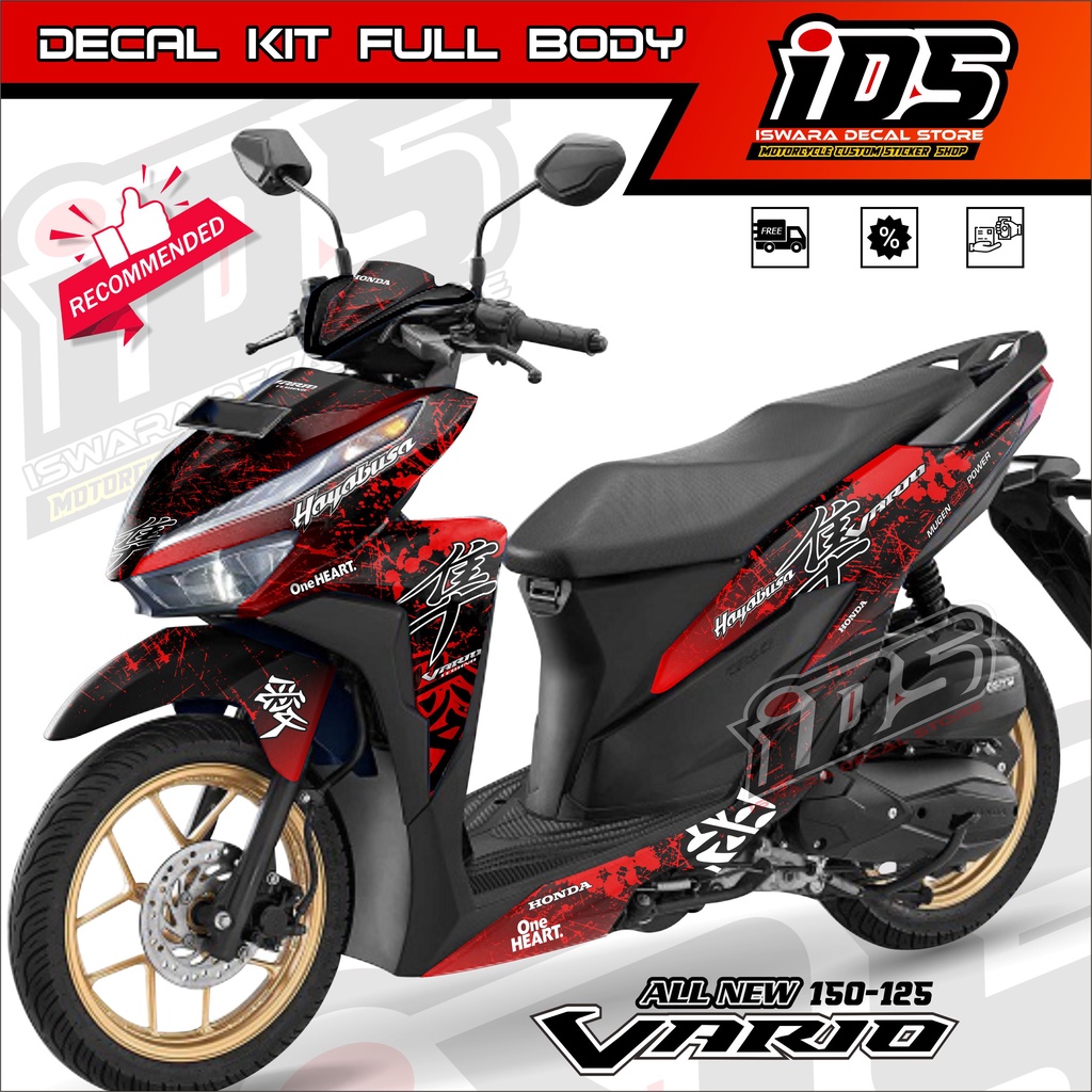 Stiker Vario 150 New Decal Vario 125 New Striping Vario 125 New decal Vario 150 Full Body 2021 Hayab