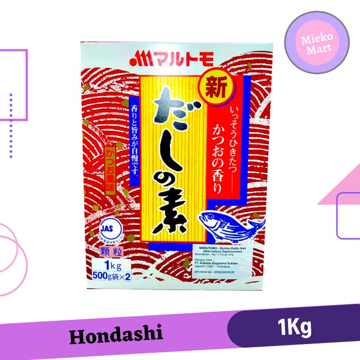 

Marutomo Hondashi Kaldu Ikan 1kg