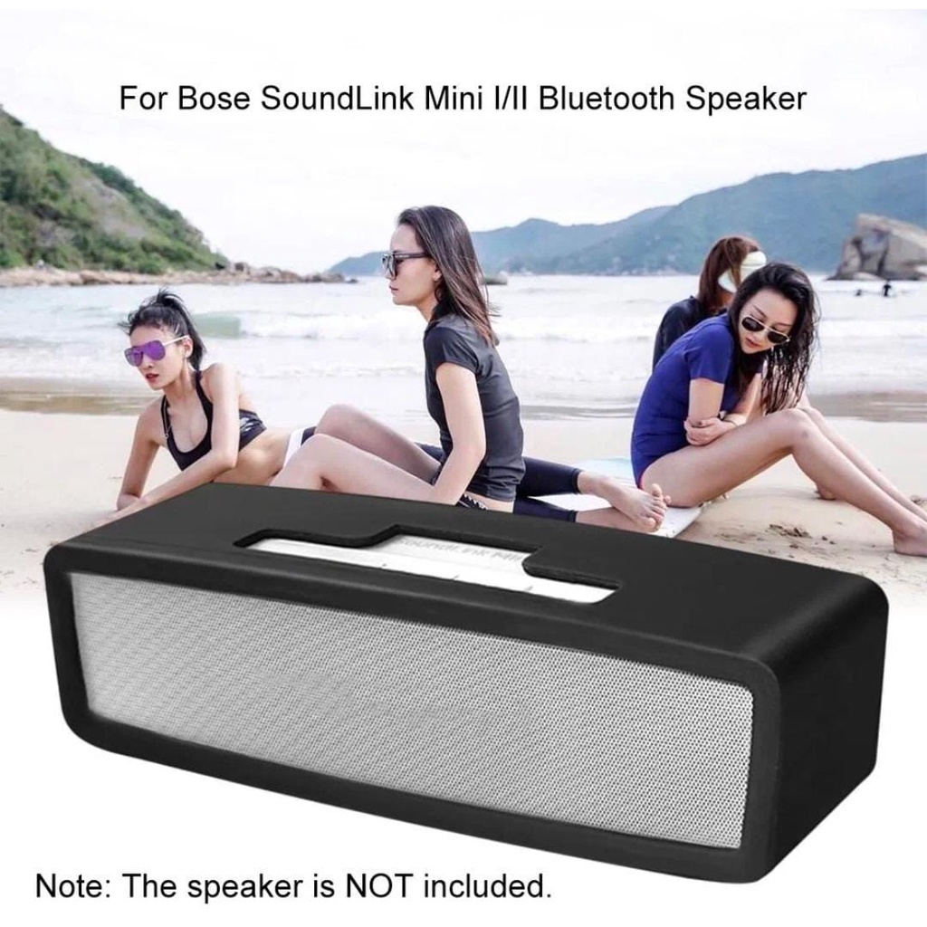 Portable Silicone Case For Bose Sound Link Mini I/II Case Aoft Silicone Storage  Pouch Audio case