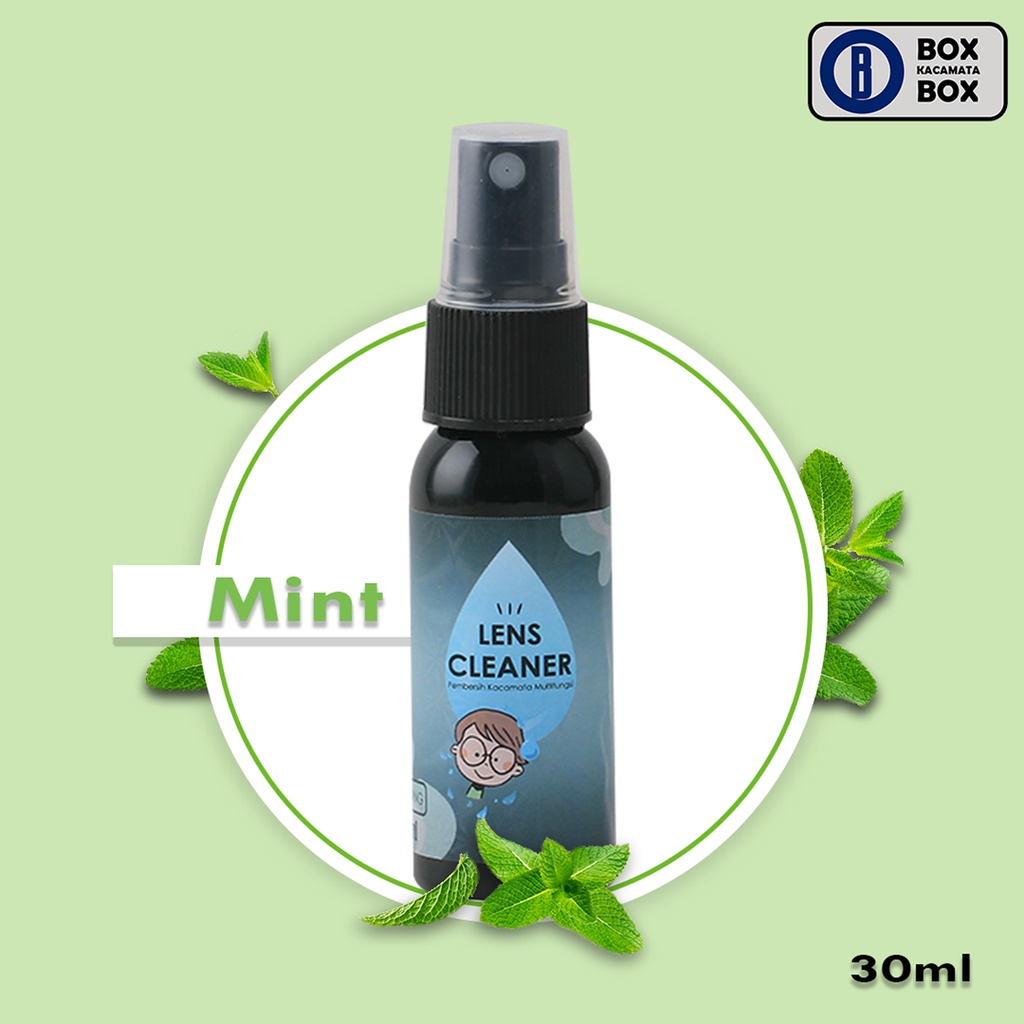 pembersih lensa AROMA / Air Pembersih Lensa serbaguna / Lens Cleaner 30ml  kopi peach sakura apel lemon dan mint