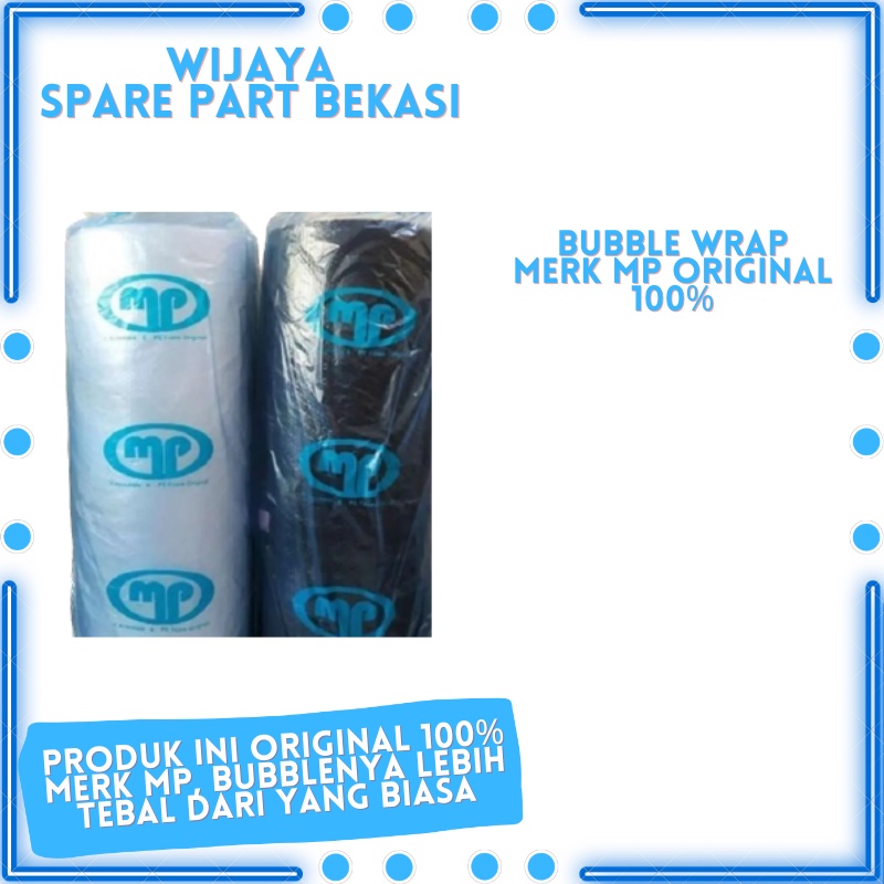 

BUBBLE WRAP MP 125 CM X 50 M ORIGINAL 100%/BUBBLE BERKUALITAS TINGGI/TEBAL
