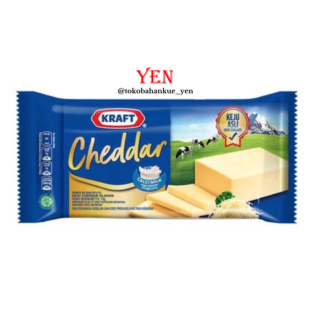 

Kraft Keju Cheddar Olahan 70gr