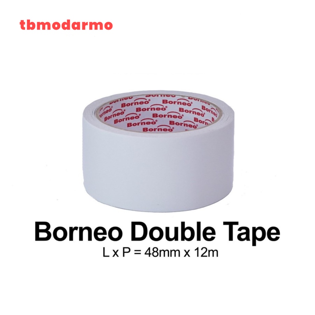 

TBMO (ECER) DOUBLE TAPE CORE MERAH 48MMX12MM BORNEO - DBTB0008