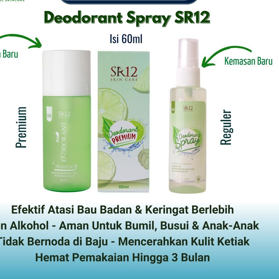 ✫ SR12 Deodorant Spray Penghilang Bau Badan Deodorant SR12 Premium Odorex Deodorant Spray Deodorant 