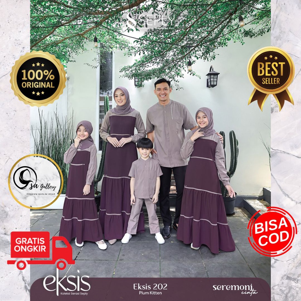 SARIMBIT SEPLY EKSIS 202 PLUM KITTEN