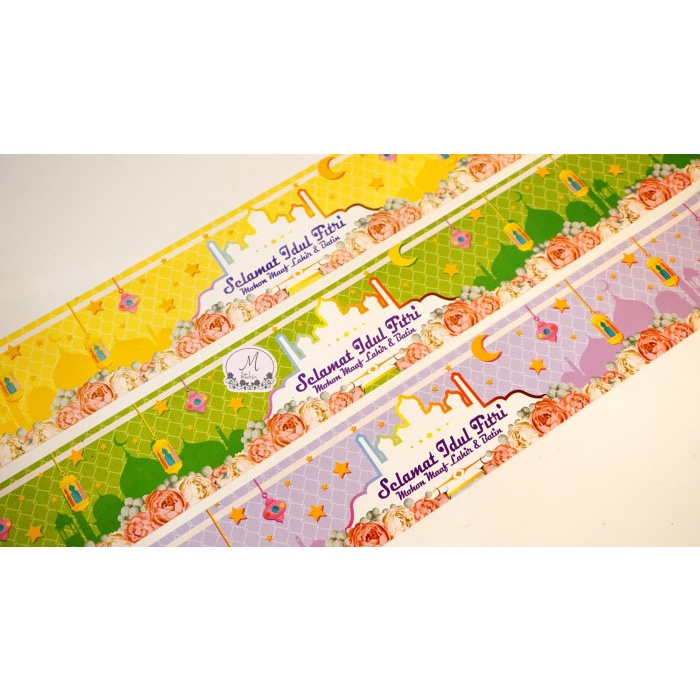 

Pita Toples Lebaran (50Pcs) 020