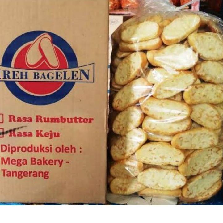 

Promo KerenVv2V6 bagelen jireh keju / roti kering keju - 250gram