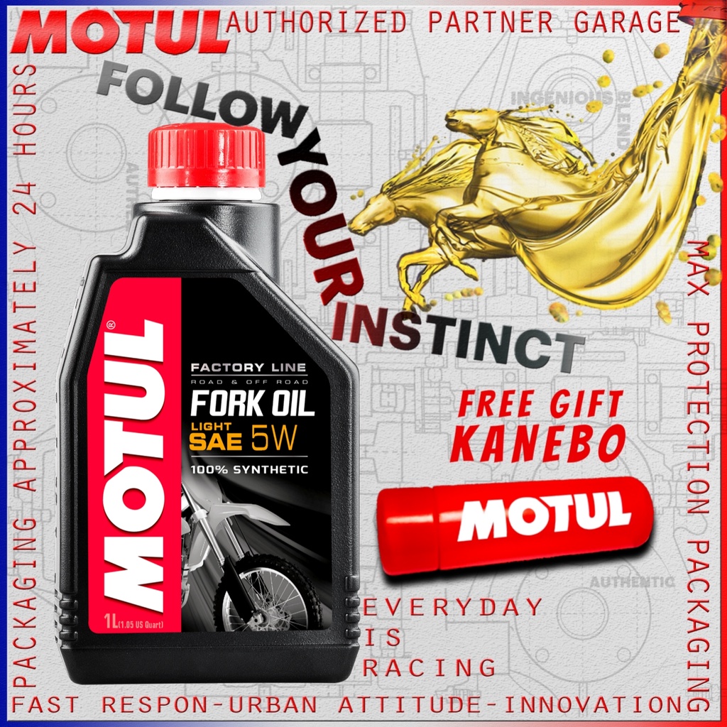 MOTUL FORK OIL LIGHT 5W - 1L OLI SHOCK OHLINS