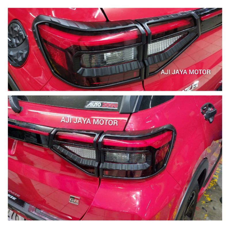 GARNISH LAMPU DEPAN DAN BELAKANG RAIZE 2021 LIST LAMPU RAIZE