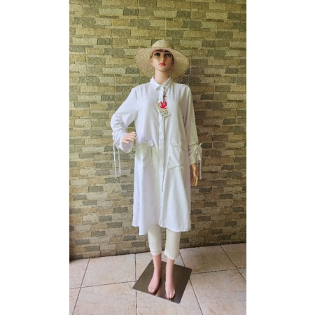 KEMEJA ATASAN WANITA TUNIK BLOUSE CARDINAL ORI