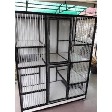Kandang Kucing Jumbo 2 Tingkat/Kandang Kelinci/Kandang Hewan Aluminium/Free ongkir 35km dari toko be