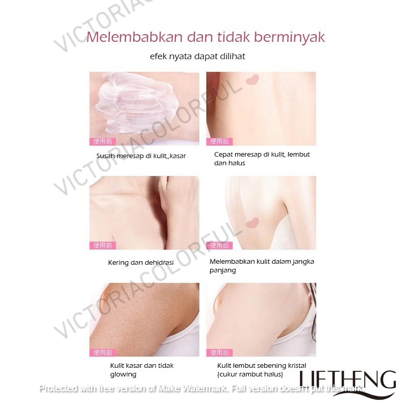 Liftheng~Body Lotion Honey Peach Niacinamide(pemutih kulit)