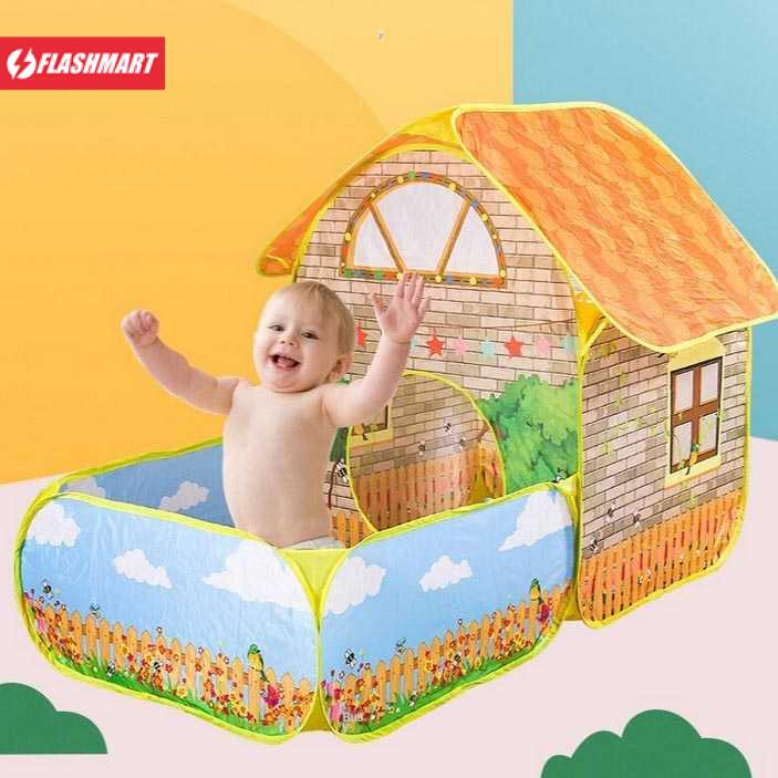 Flashmart Tenda Bermain Anak Portable Tent Model Garden House - KL100