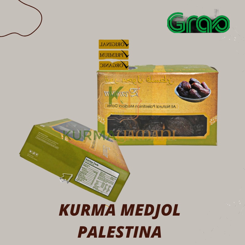 

Kurma Medjool Premium Palestina 500 Gram / Kurma Medjool Palestina / Kurma Palestina / Kurma Murah