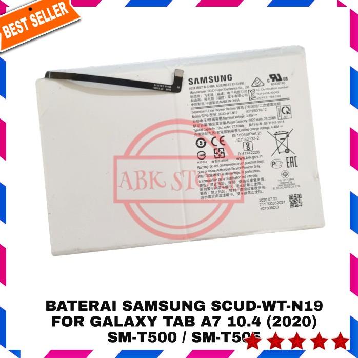 Acc Hp Baterai Samsung Galaxy Tab A7 10.4 2020 Sm T500 Sm T505 Ori